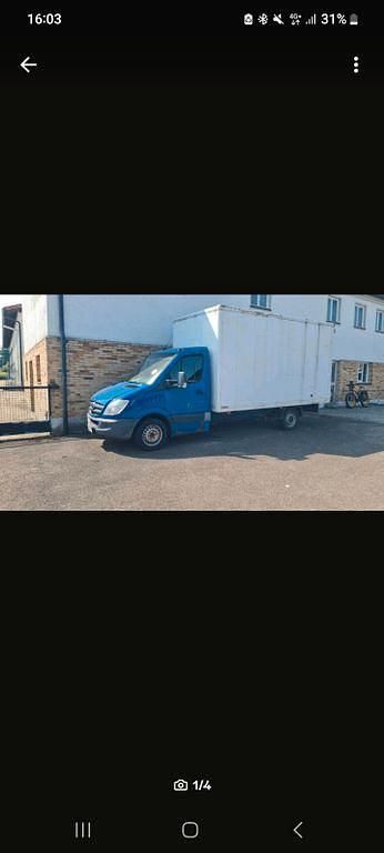 Blau Gebraucht 2010 Mercedes Sprinter Van | 7.000 € - Bild 1/4