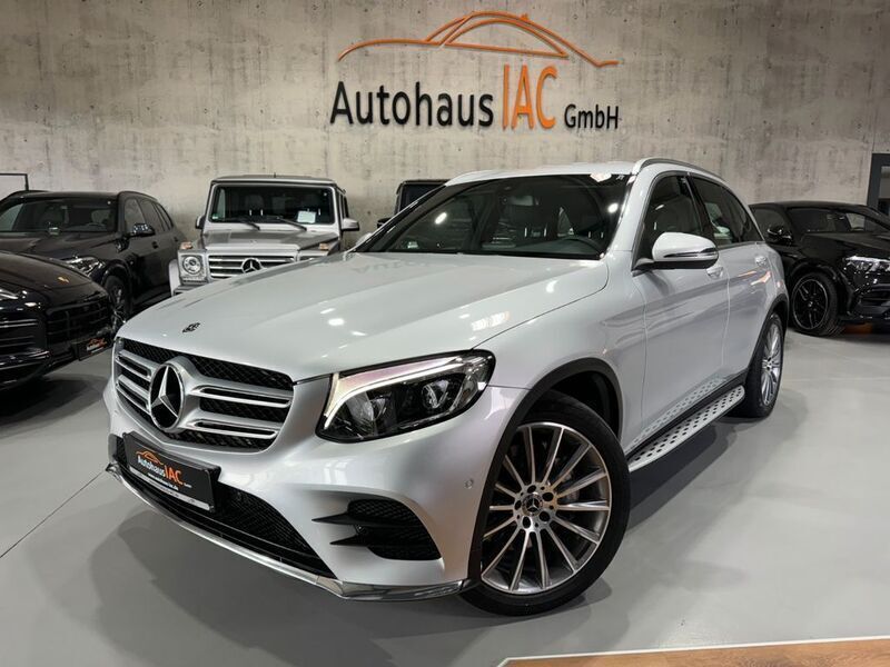 Silber Gebraucht 2018 Mercedes GLC220 AMG SUV | 33.900 € (Fairer Preis) - Bild 1/4