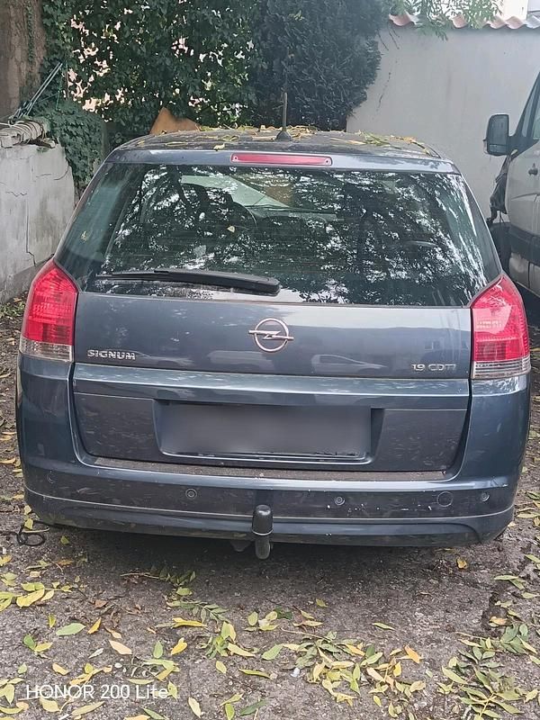 Blau Gebraucht 2008 Opel Signum Kleinwagen | 900 € - Bild 1/4