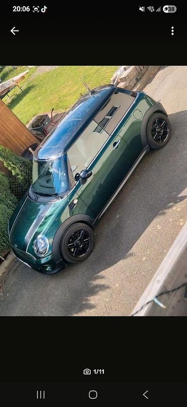 Second-hand Mini Cooper 122 CP (89 kW) 2012 Verde Hatchback
