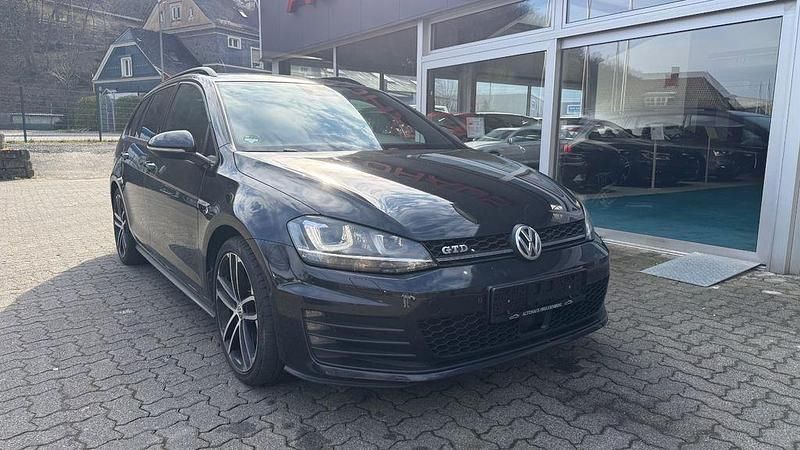Gebraucht VW Golf VII GTD 184 PS (135 kW) 2015 Schwarz Kombi