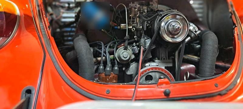 Gebraucht VW Käfer 54 PS (39 kW) 1977 Rot Cabrio