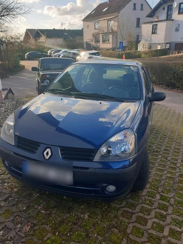 Gebraucht Renault Clio II 75 PS (55 kW) 2005 Blau Kleinwagen