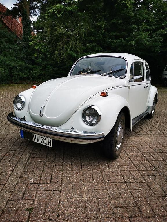 Weiß Gebraucht 1971 VW Käfer Limousine | 12.100 € - Bild 1/4
