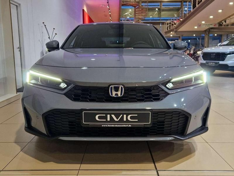 Neu Honda Civic Elegance 184 PS (135 kW) 2026 Sonic grey pearl (grau) Limousine