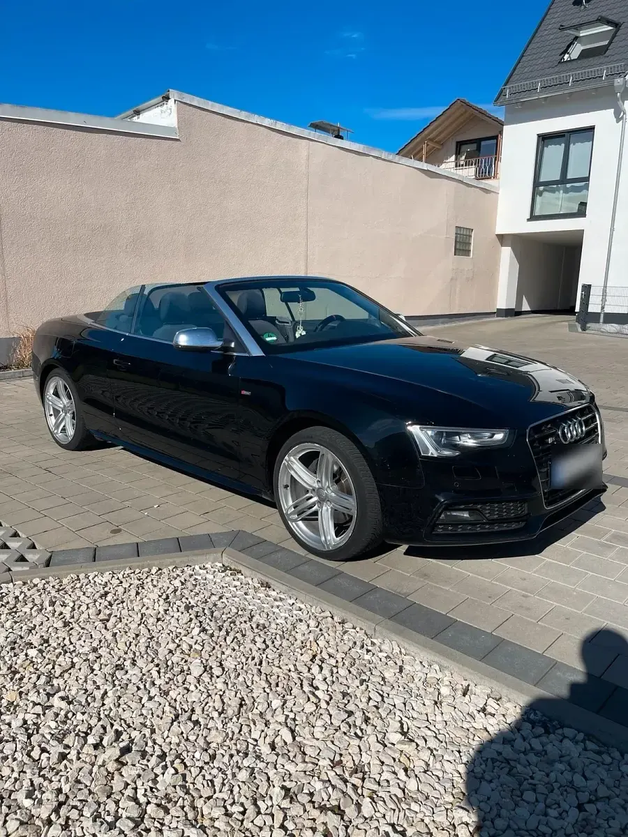 Gebraucht Audi A5 Cabriolet S-Line 224 PS (164 kW) 2014 Schwarz Cabrio