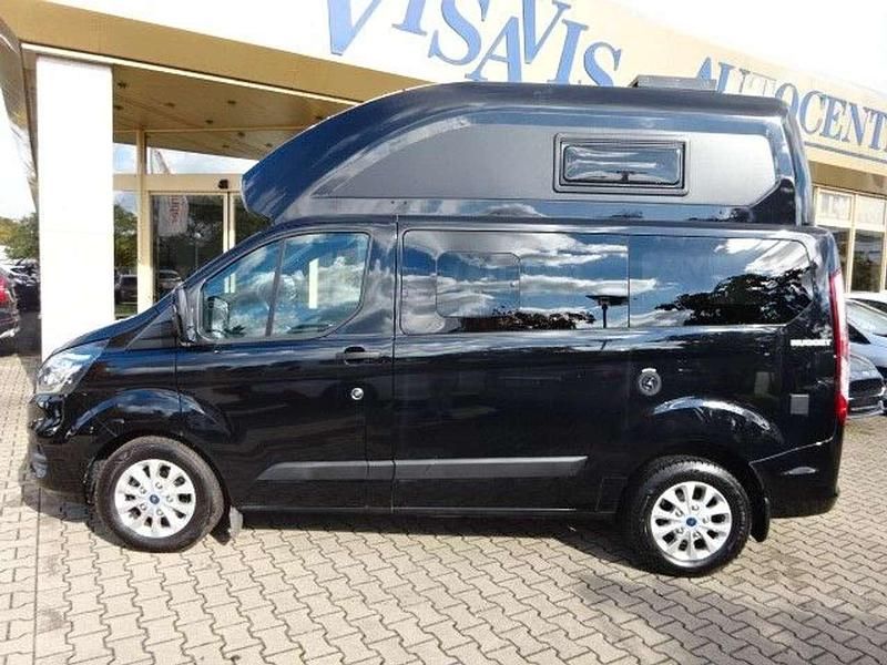 Gebraucht Ford Transit Custom Nugget 185 PS (136 kW) 2021 Obsidianschwarz Van / Kleinbus