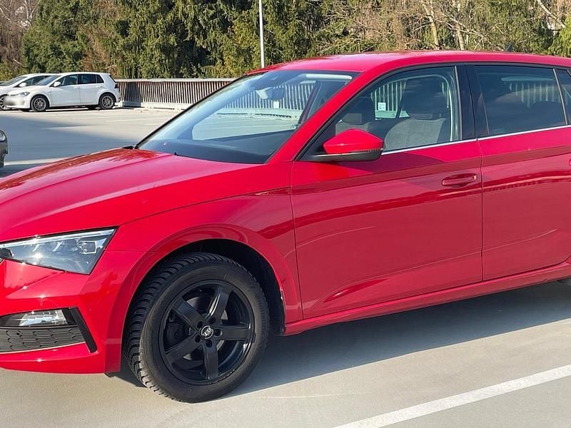 Gebraucht Skoda Scala Style 150 PS (110 kW) 2021 Rot Kleinwagen