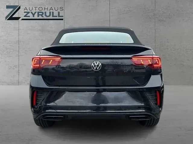 Gebraucht VW T-Roc Cabriolet R-line 150 PS (110 kW) 2025 Schwarz Cabrio