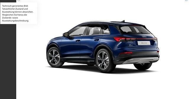Gebraucht Audi Q4 e-tron Ambiente 210 kW (286 PS) 2024 Navarrablau metallic SUV