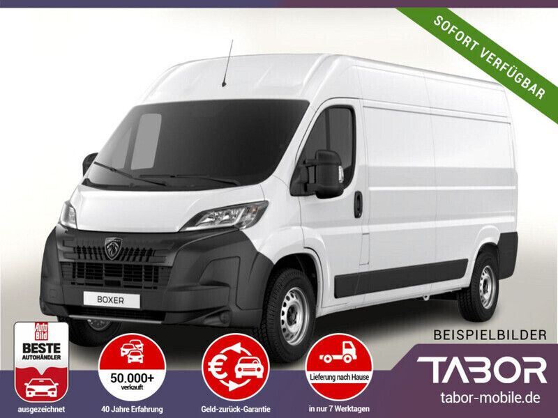 Weiss Neu 2024 Peugeot Boxer Van | 33.488 € (Guter Preis) - Bild 1/4