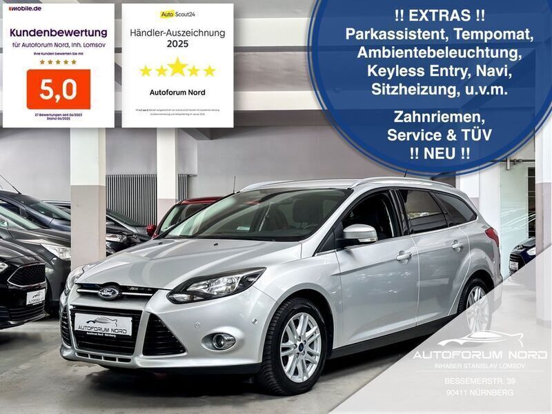 Silber Gebraucht 2014 Ford Focus Titanium Kombi | 7.199 € (Etwas zu teuer) - Bild 1/4