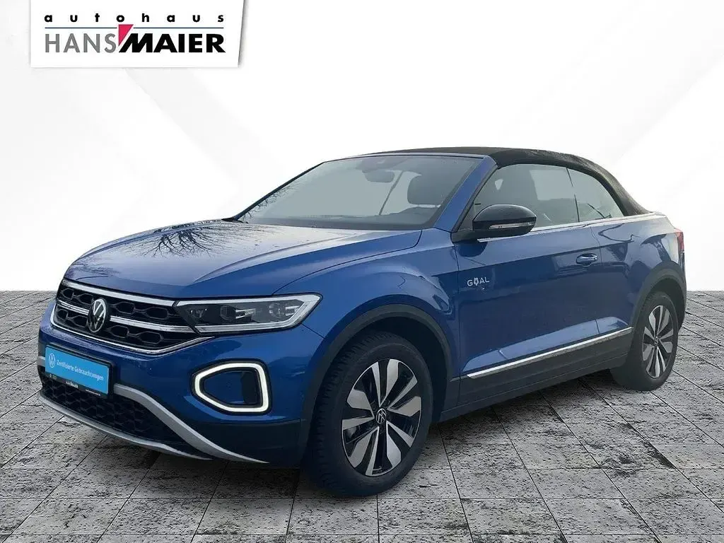 Gebraucht VW T-Roc Cabriolet Goal 150 PS (110 kW) 2025 Ravennablau metallic Cabrio