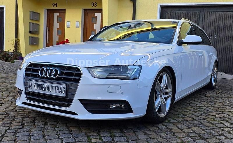 Weiß Gebraucht 2013 Audi A4 Ambition Kombi | 8.950 € (Superpreis) - Bild 1/4