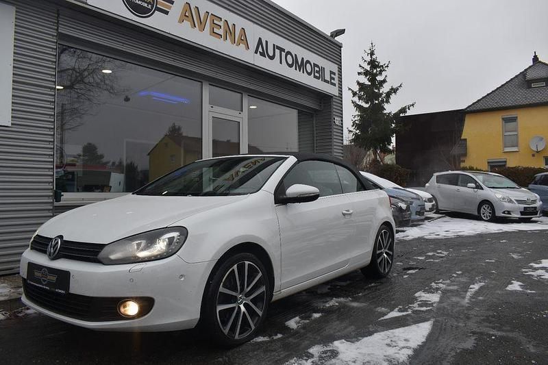 Weiß Gebraucht 2015 VW Golf Cabriolet Exclusive Cabrio | 12.900 € (Etwas zu teuer) - Bild 1/4