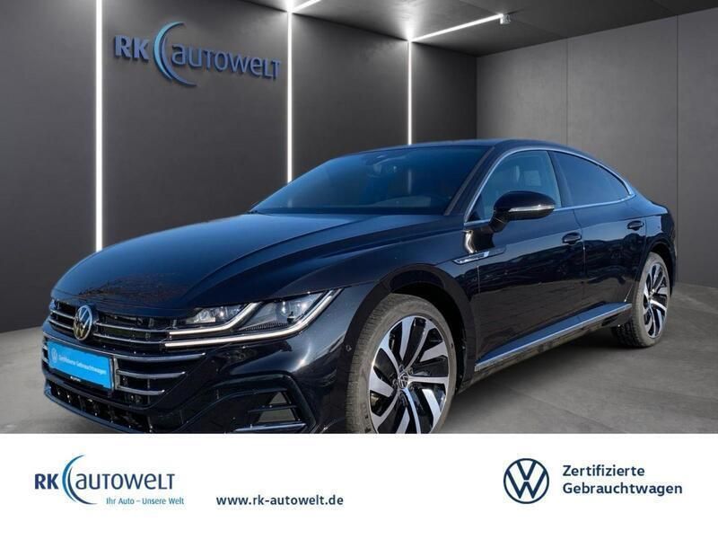 Schwarz Gebraucht 2021 VW Arteon R-line Limousine | 31.490 € (Fairer Preis) - Bild 1/3