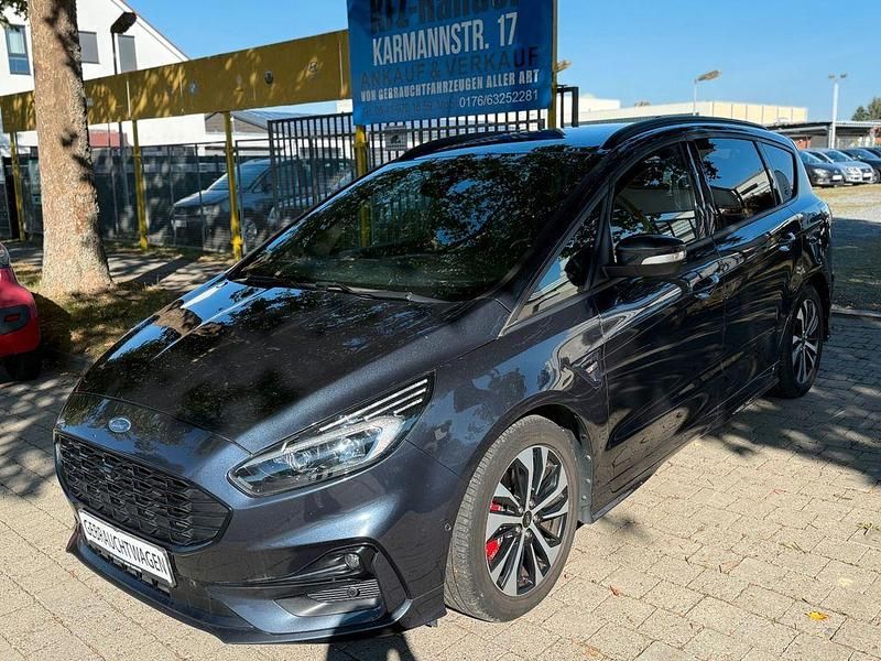 Blau Gebraucht 2021 Ford S-MAX ST-Line Van / Kleinbus | 16.349 € (Fairer Preis) - Bild 1/4