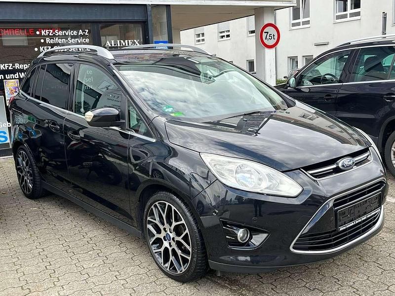 Gebraucht Ford Grand C-Max Titanium 140 PS (102 kW) 2014 Schwarz Van / Kleinbus