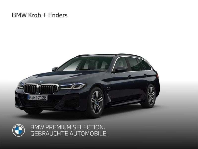 Carbonschwarz metallic Gebraucht 2021 BMW 530 Sport Line Kombi | 33.900 € (Fairer Preis) - Bild 1/4