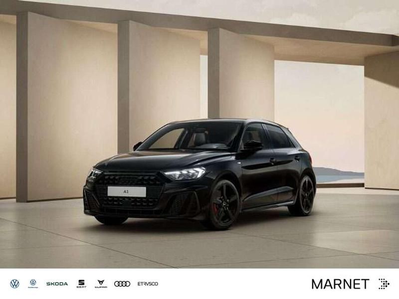 Mythosschwarz metallic Neu 2025 Audi A1 S-Line Kleinwagen | 35.590 € (Guter Preis) - Bild 1/4