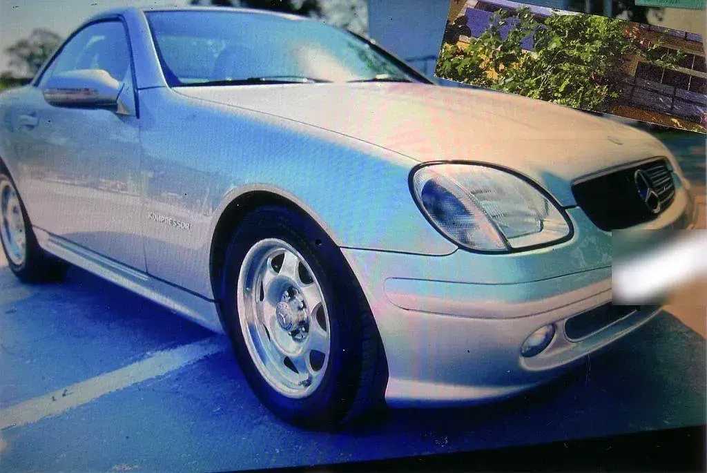 Gebraucht Mercedes SLK200 163 PS (119 kW) 2001 Silber Cabrio