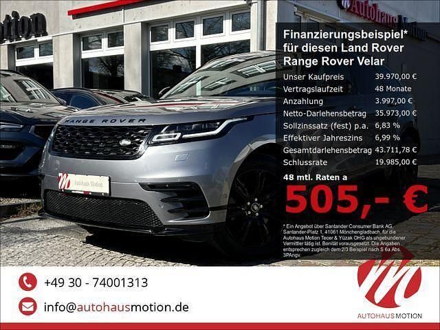 Eiger grey Gebraucht 2021 Land Rover Range Rover Velar SUV | 39.970 € (Fairer Preis) - Bild 1/4