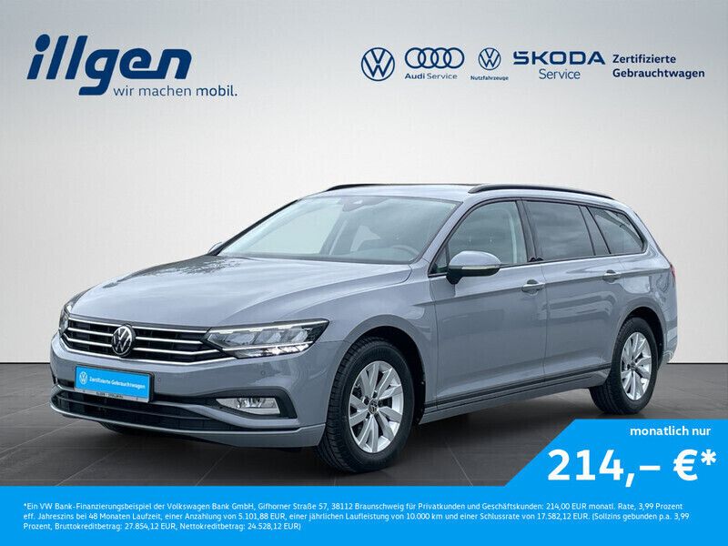 Gebraucht VW Passat Basis 122 PS (89 kW) 2023 Grau / mondstein grau Kombi