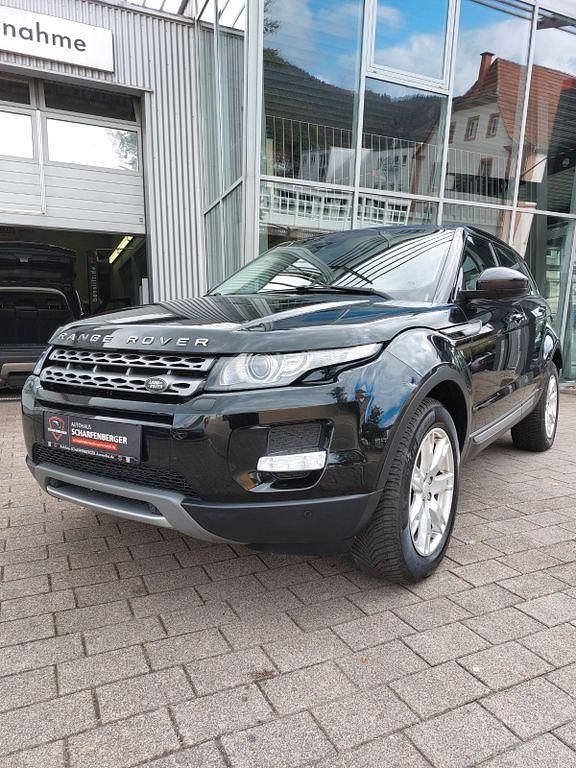 Schwarz Gebraucht 2014 Land Rover Range Rover evoque Pure SUV | 13.990 € (Fairer Preis) - Bild 1/4