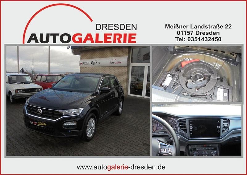 Gebraucht VW T-Roc Basis 110 PS (80 kW) 2021 Schwarz SUV