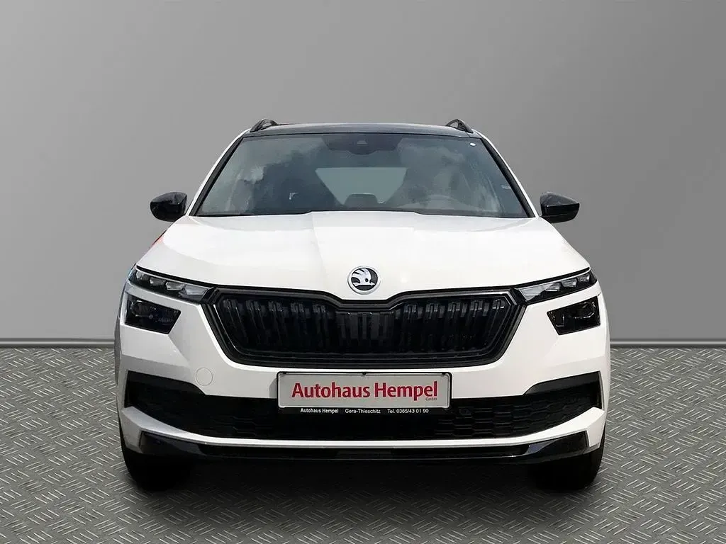 Gebraucht Skoda Kamiq Monte Carlo 110 PS (80 kW) 2021 Weiß SUV