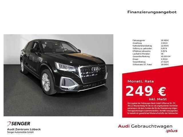 Mythosschwarz metallic Gebraucht 2024 Audi Q2 Advanced Plus SUV | 27.890 € (Etwas zu teuer) - Bild 1/4
