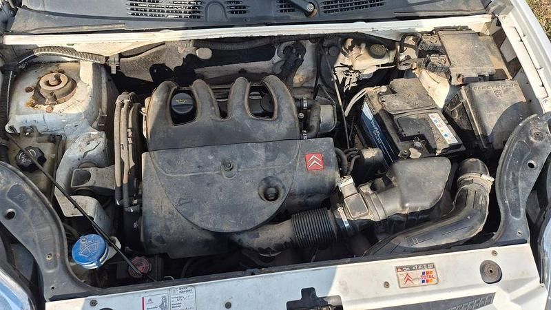 Gebraucht Citroën Berlingo 69 PS (50 kW) 2003 Weiß Van / Kleinbus