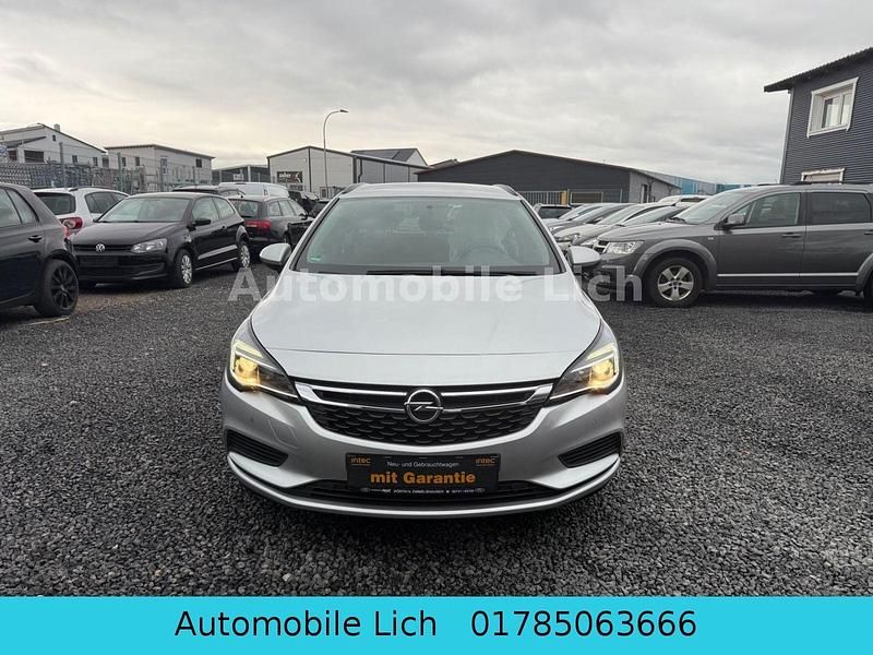 Gebraucht Opel Astra Edition 136 PS (100 kW) 2019 Silber Kombi