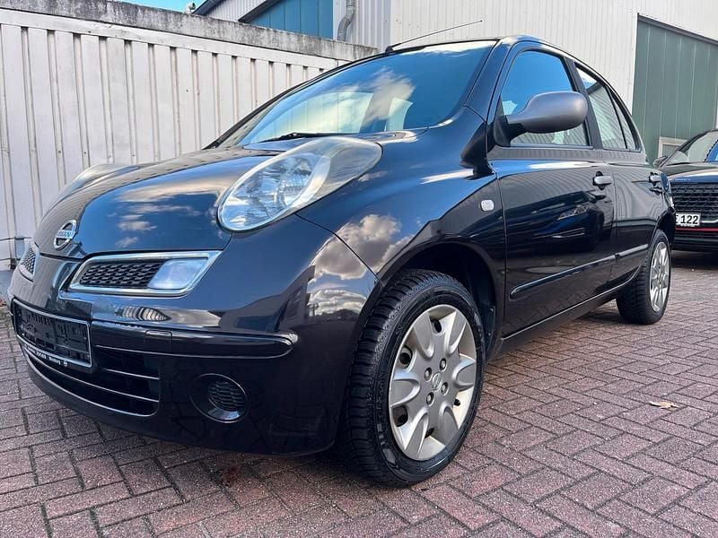 Violet Gebraucht 2009 Nissan Micra Kleinwagen | 2.500 € (Fairer Preis) - Bild 1/4