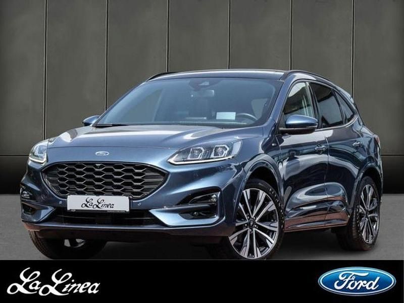 Blau Gebraucht 2022 Ford Kuga ST-Line X SUV | 24.850 € (Fairer Preis) - Bild 1/3