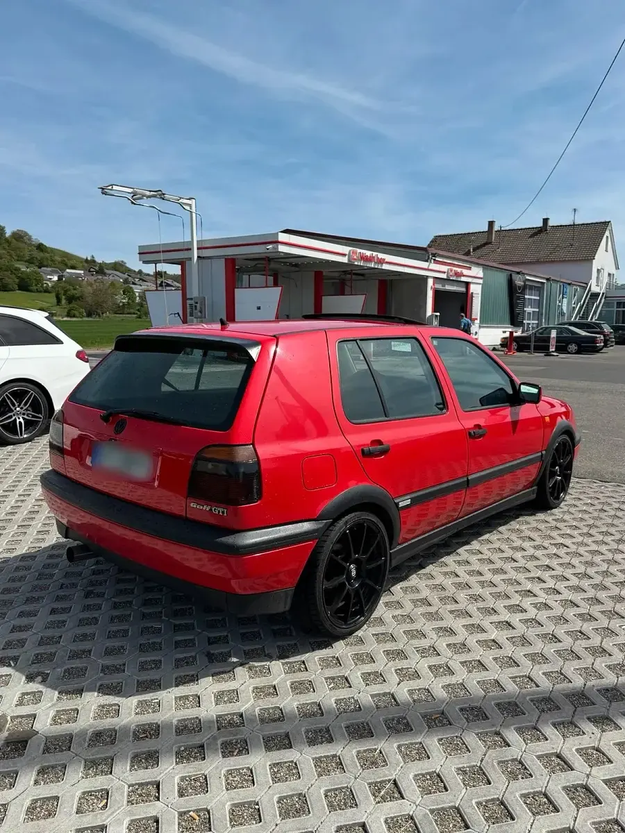 Gebraucht VW Golf III Edition 116 PS (85 kW) 1994 Rot Kleinwagen