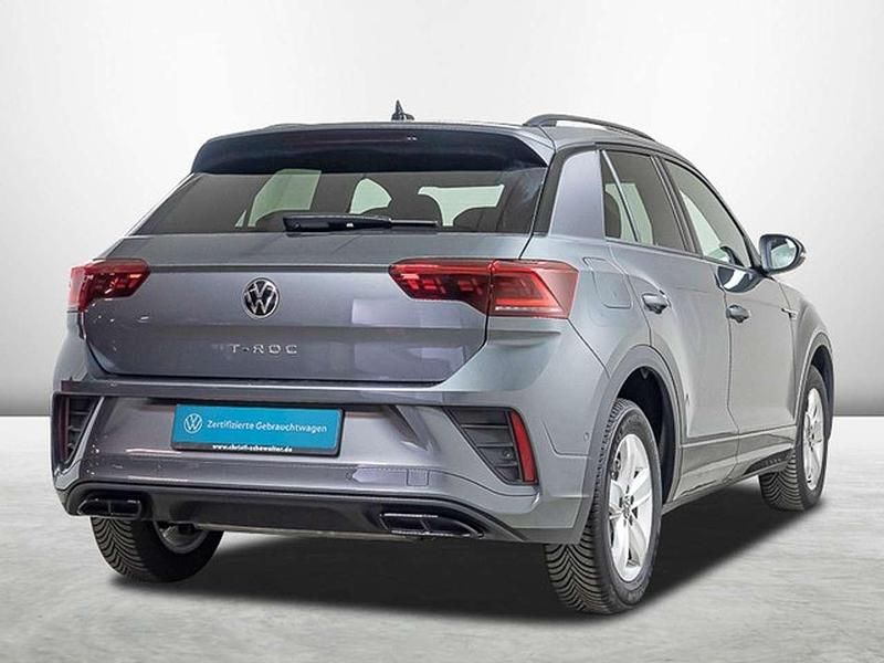 Gebraucht VW T-Roc Style 150 PS (110 kW) 2022 Indiumgrau (grey), metallic SUV