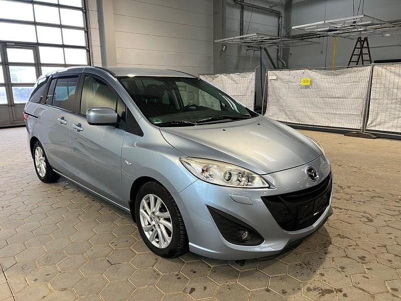 Gebraucht Mazda 5 Sports-Line 150 PS (110 kW) 2013 Grau Van / Kleinbus
