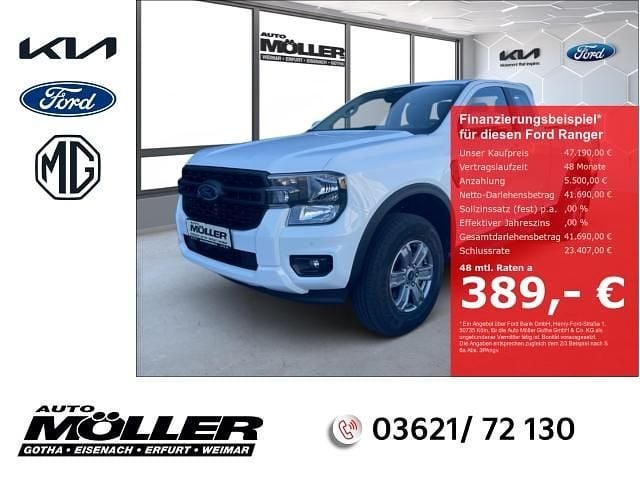 Neu Ford Ranger XLT 170 PS (125 kW) 2026 Weiss Pickup