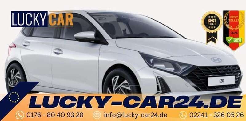 Schwarz Neu 2024 Hyundai i20 Kleinwagen | 18.850 € (Superpreis) - Bild 1/2