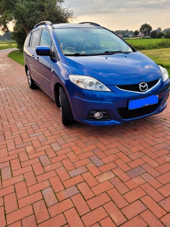 Blau Gebraucht 2009 Mazda 5 Comfort Van / Kleinbus | 2.250 € (Guter Preis) - Bild 1/4