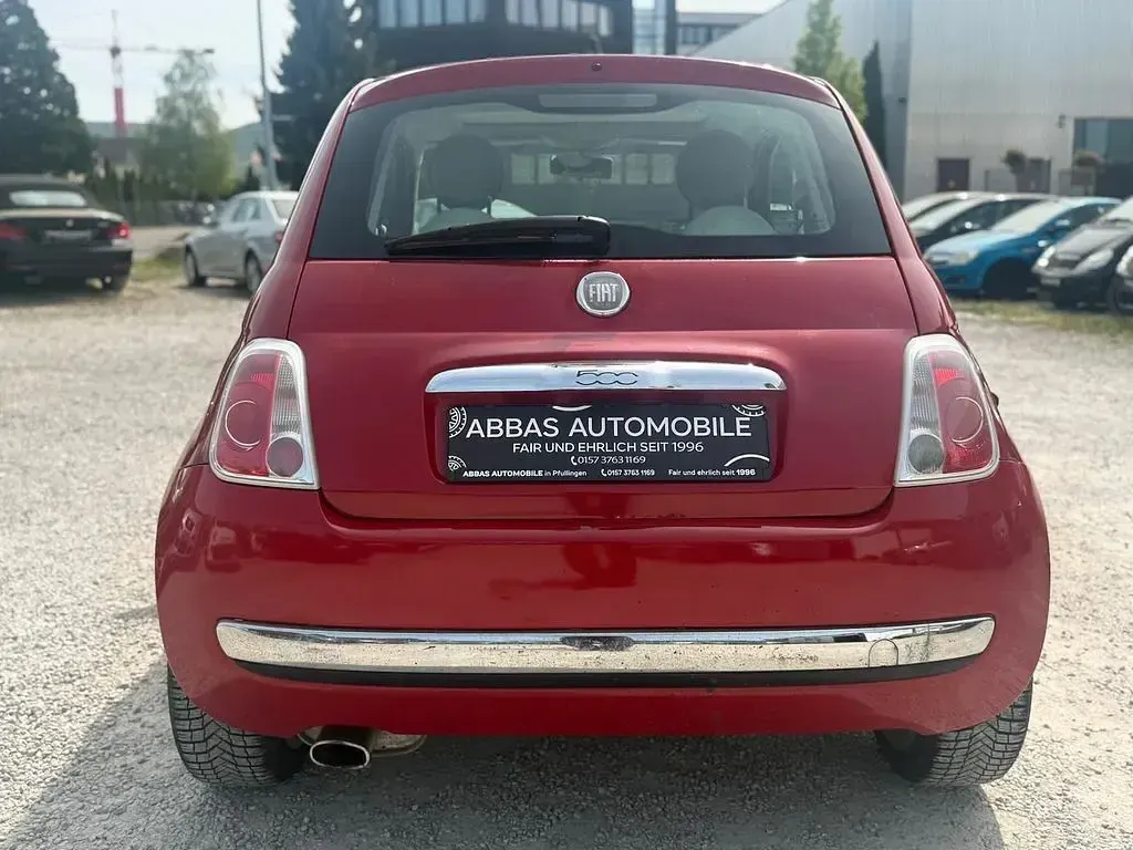 Gebraucht Fiat 500 Lounge 75 PS (55 kW) 2010 Rot Kleinwagen