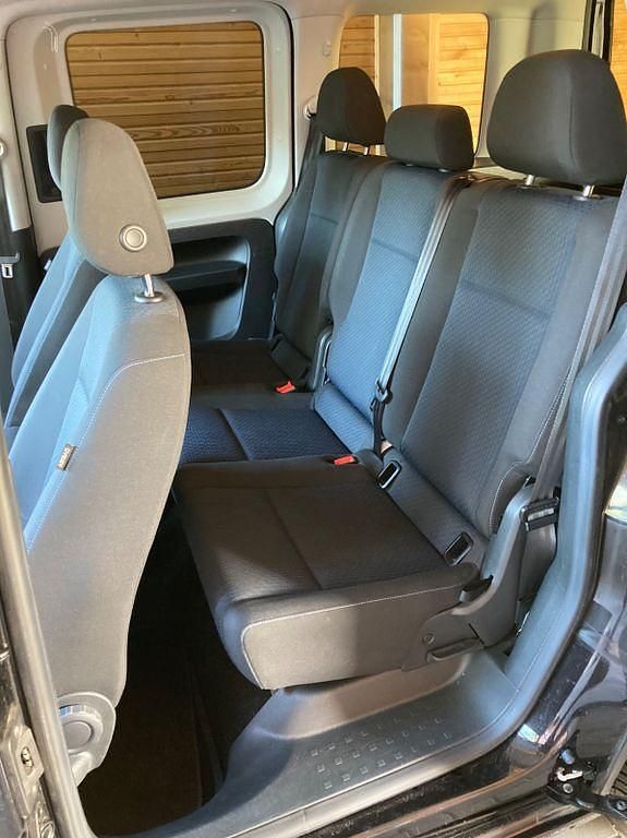 Gebraucht VW Caddy Trendline 102 PS (75 kW) 2016 Schwarz Van / Kleinbus