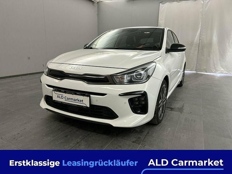 Weiß Gebraucht 2021 Kia Rio GT-Line Limousine | 17.480 € (Fairer Preis) - Bild 1/4