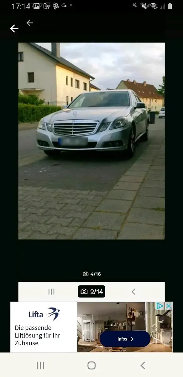 Gebraucht Mercedes E220 Elegance 170 PS (125 kW) 2011 Silber Limousine