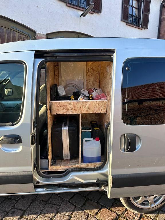 Gebraucht Renault Kangoo 75 PS (55 kW) 2005 Silber Van / Kleinbus