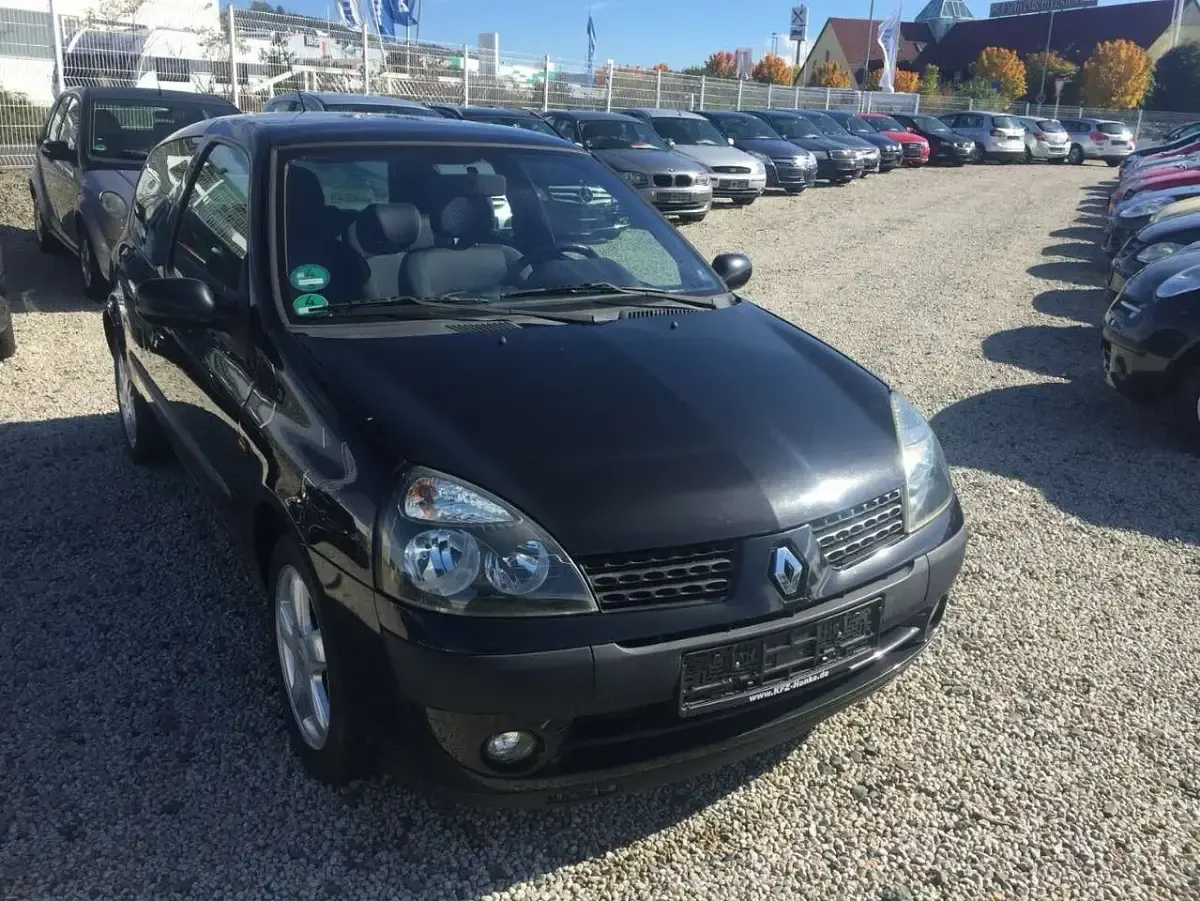 Gebraucht Renault Clio 75 PS (55 kW) 2001 Schwarz Limousine