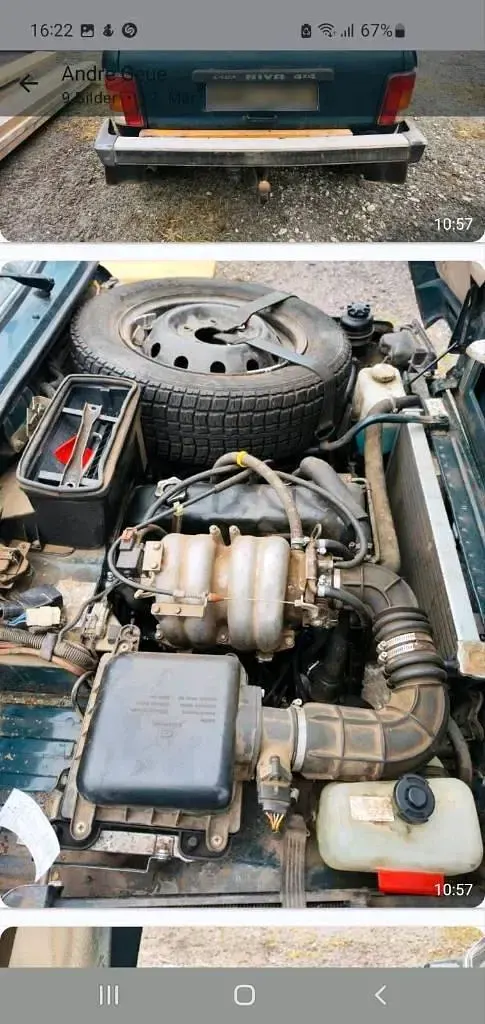 Gebraucht Lada niva 2010 Grün SUV