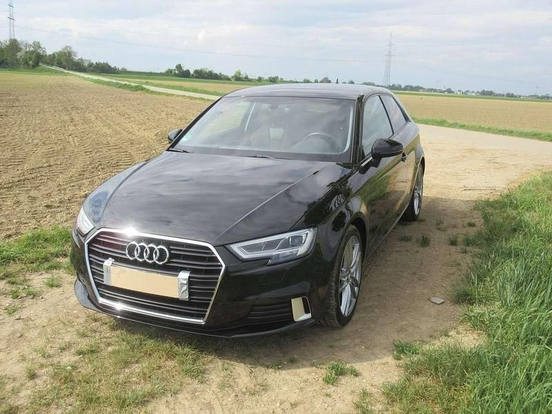 Schwarz Gebraucht 2017 Audi A3 Sport Limousine | 16.400 € (Guter Preis) - Bild 1/4
