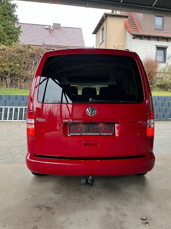Usata VW Caddy Edition 140 CV (102 kW) 2014 Rosso Monovolume